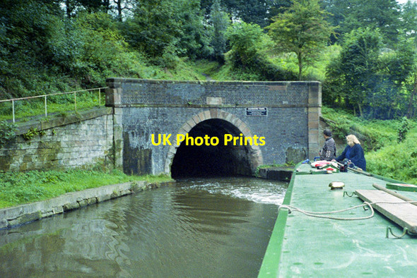 Photo 6"x4" Saltersford Tunnel, east end, 1990 Barnton\/SJ6375 c1990