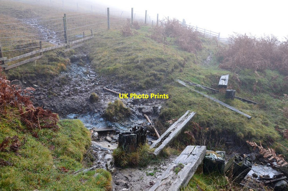 Photo 6"x4" Path up towards Allt Dhuin Croisg Creag an Fhithich\/NN5436 c2014