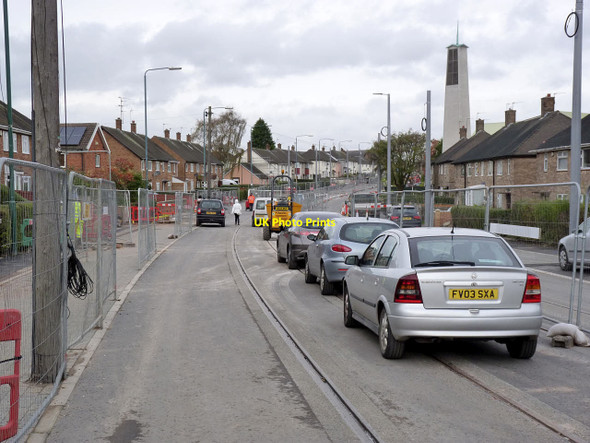 Photo 6"x4" Southchurch Drive near Holy Trinity, looking north Brook Hill\/SK5633 c2014