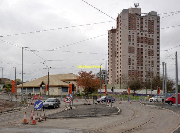 Photo 6"x4" Farnborough Road at Southchurch Drive (north) Clifton\/SK5434 c2014 P1