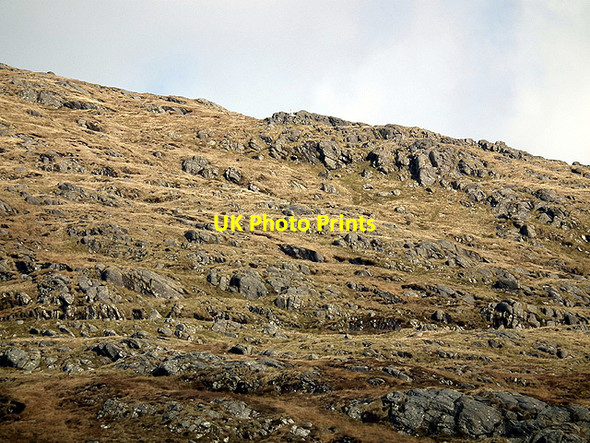 Photo 6"x4" The slopes of Sheabhal Ge\u00e0rraidh Gadhal c2014
