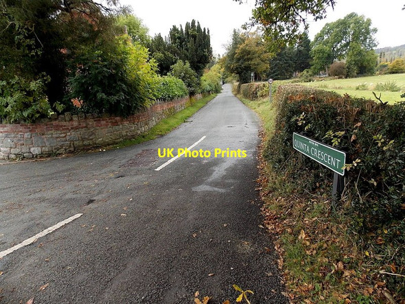 Photo 6"x4" Quinta Crescent, Weston Rhyn Chirk Bank c2014