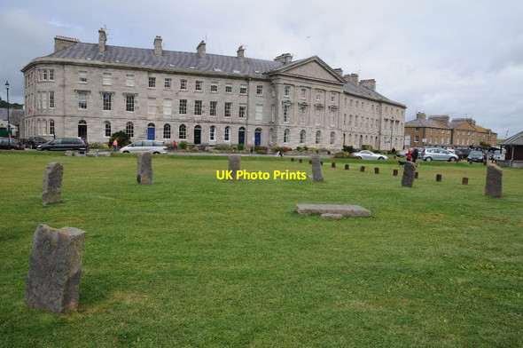 Photo 6"x4" Victoria Terrace and the Green, Beaumaris Beaumaris c2014
