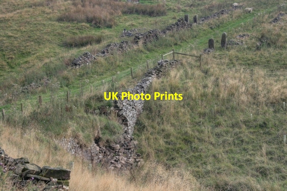 Photo 6"x4" Old Buxton to Whaley Bridge Road Fernilee c2014