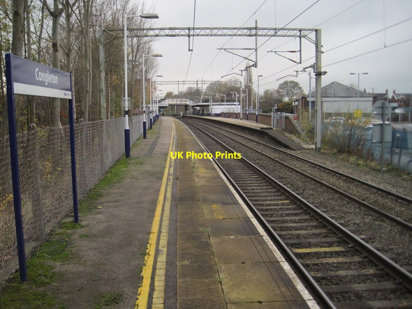 Photo 6"x4" Congleton railway station, Staffordshire Congleton c2014