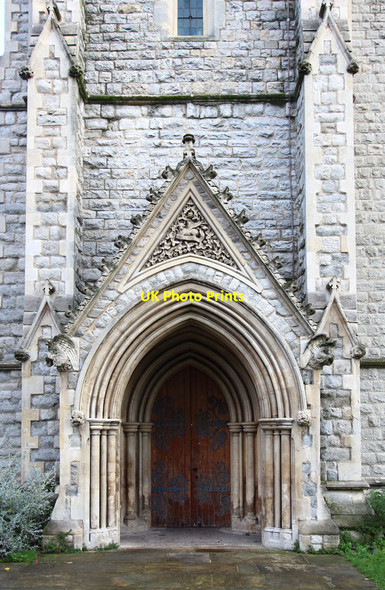 Photo 6"x4" St Luke, West Holloway - Porch Camden Town c2014