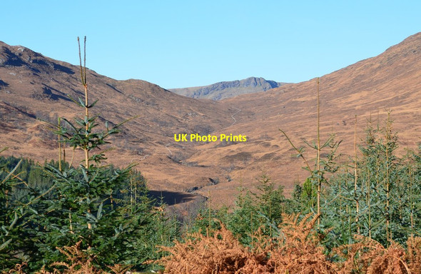 Photo 6"x4" Valley of the Leth Allt Leth Allt\/NN0182 c2014