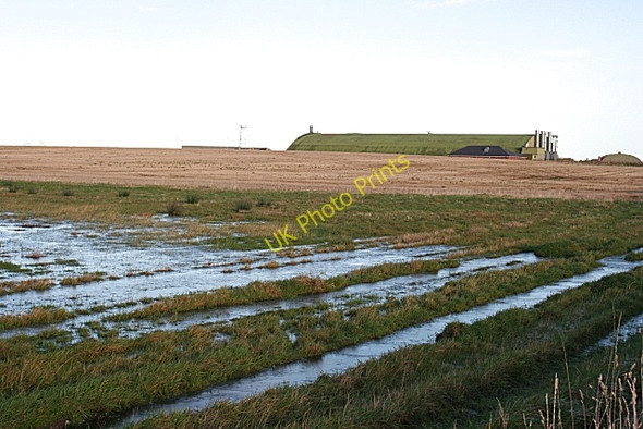 Photo 6"x4" Waterlogged Fields near Westerfolds Covesea c2008