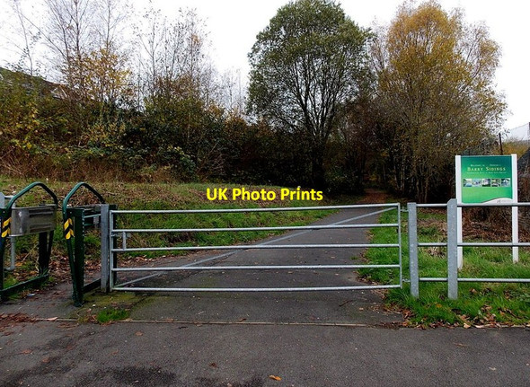 Photo 6"x4" Welcome to Barry Sidings Country Park, Pontypridd Pontypridd\/ST0789 c2014