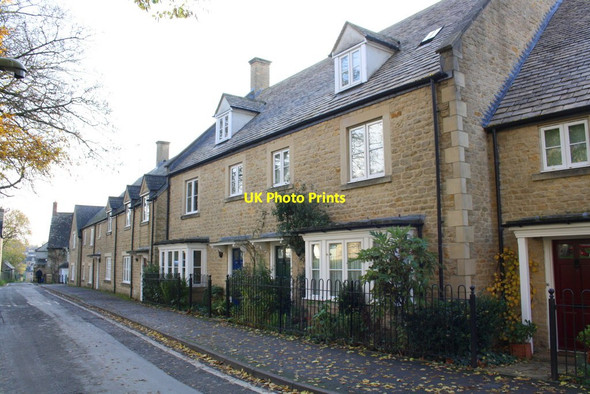 Photo 6"x4" Houses on Pooles Lane Charlbury c2014
