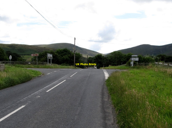 Photo 6"x4" Approaching Sandbank Road Cross Roads from the Hilltown direction Hilltown\/J2128 c2014