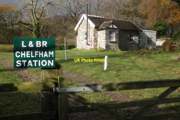 Photo 6"x4" Station building, Chelfham Chelfham c2014