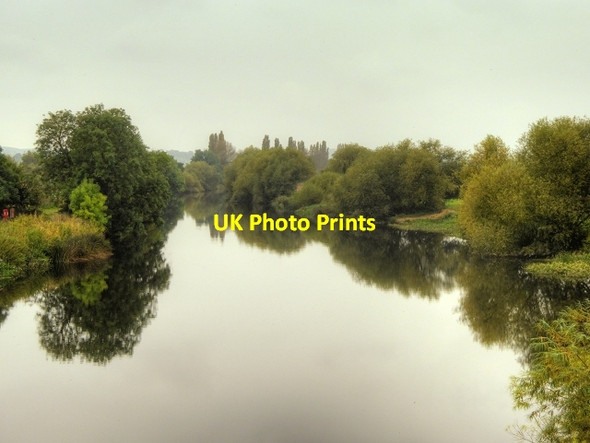 Photo 6"x4" River Trent at Swarkestone Barrow upon Trent c2014