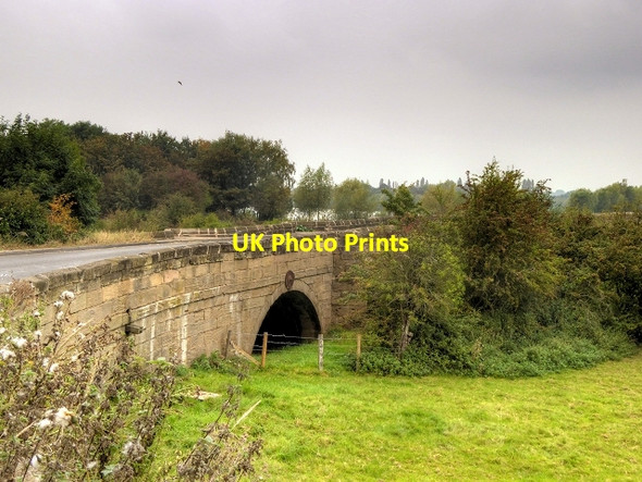 Photo 6"x4" Swarkestone Causeway Stanton by Bridge c2014