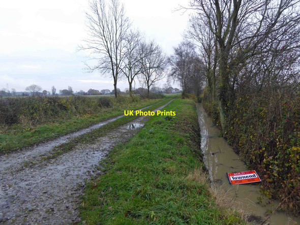 Photo 6"x4" Katie Lane off Common Road near Temple Hirst Hirst Courtney c2014