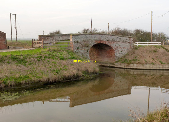 Photo 6"x4" Bell Water Drain Bridge Midville c2014
