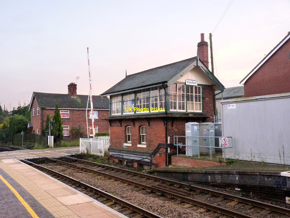 Photo 6"x4" Wainfleet signal box Wainfleet St Mary c2014