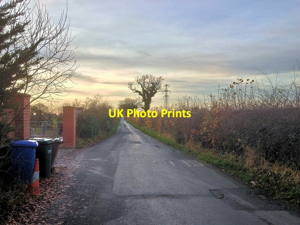 Photo 6"x4" Flag Lane Ulnes Walton\/SD5019 c2014