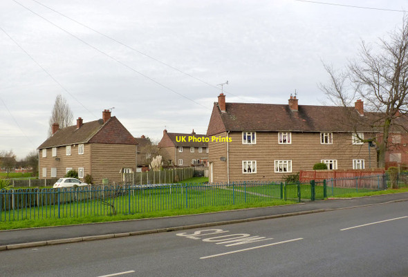 Photo 6"x4" Airey Houses, Styrrup Road, Harworth Harworth c2014