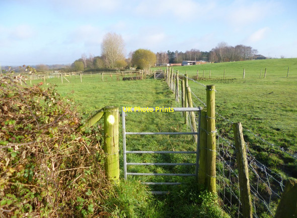 Photo 6"x4" Landford, gate Landford c2014
