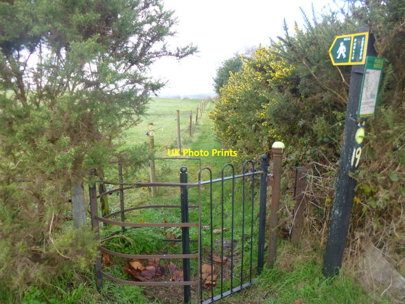 Photo 6"x4" Landford, kissing gate Landford c2014