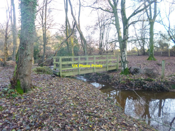 Photo 6"x4" Plaitford, footbridge Plaitford c2014