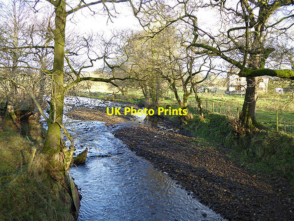 Photo 6"x4" River Black Lyne Oakshaw Ford c2014