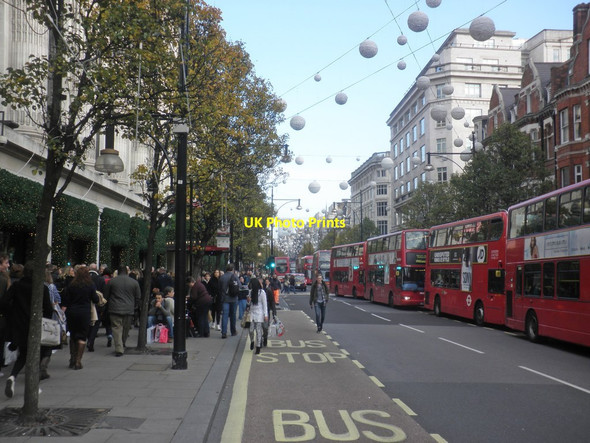 Photo 6"x4" Oxford Street, London Westminster c2014
