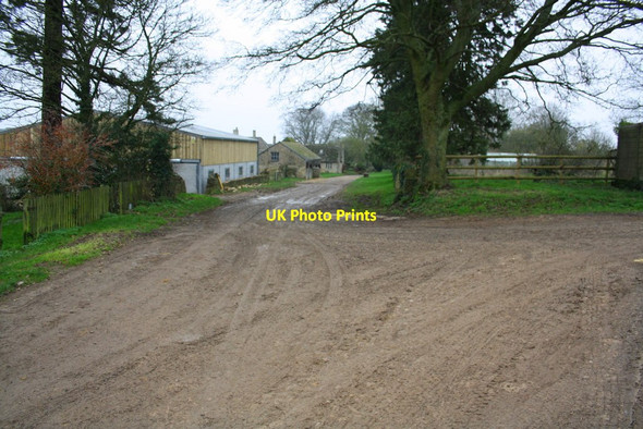 Photo 6"x4" Junction of tracks at Hull Farm Over Norton c2014