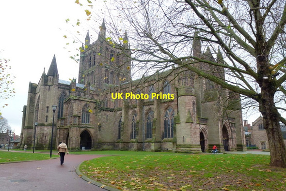 Photo 6"x4" Hereford Cathedral Hereford c2014