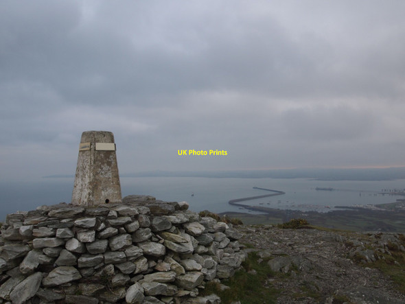 Photo 6"x4" Trig Point, Mynydd Twr Goferydd c2014