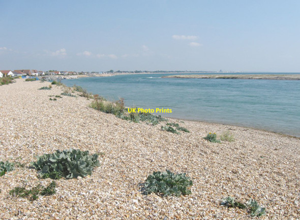 Photo 6"x4" Entrance Channel to Pagham Harbour Pagham c2014