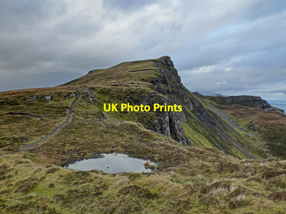 Photo 6"x4" South ridge of Beinn Tianabhaig Camastianavaig c2014