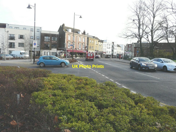 Photo 6"x4" Looking east-southeast along the High Street Gillingham\/TQ7767 c2014
