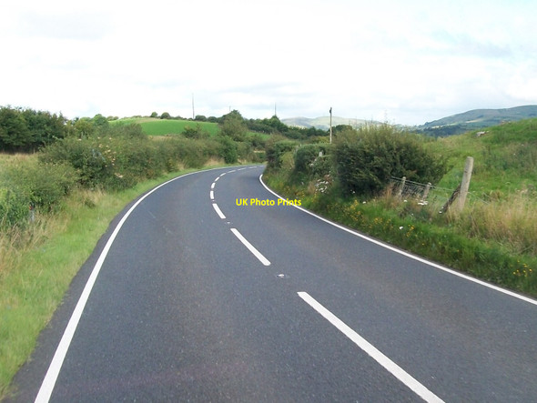 Photo 6"x4" The A50 heading north-westwards towards Ballyward Ballyward c2014