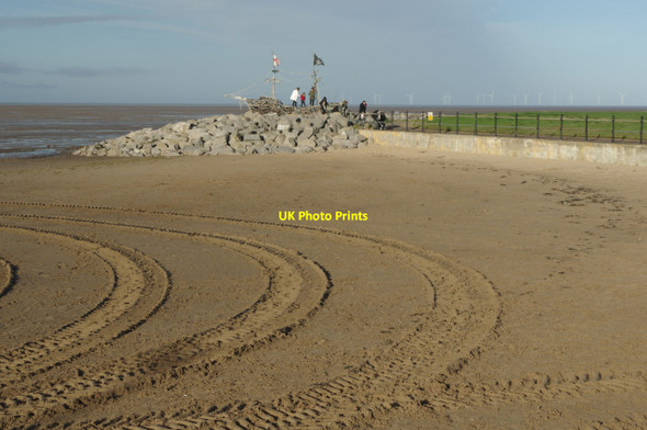Photo 6"x4" Hoylake Beach Hoylake c2014