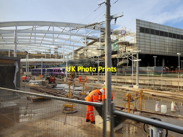 Photo 6"x4" Manchester Victoria Station Refurbishment, December 2014 Manchester c2014