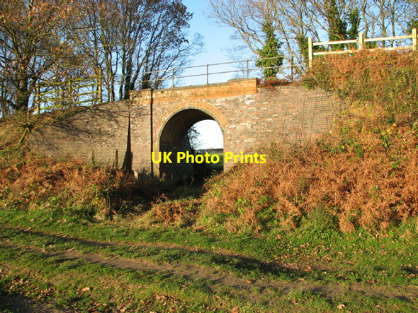 Photo 6"x4" Railway bridge on Marriott's Way Morton\/TG1217 c2014