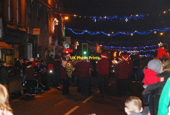 Photo 6"x4" Santa Parade Christmas 2014, Teme Street, Tenbury Wells, Worcs Burford\/SO5868 c2014
