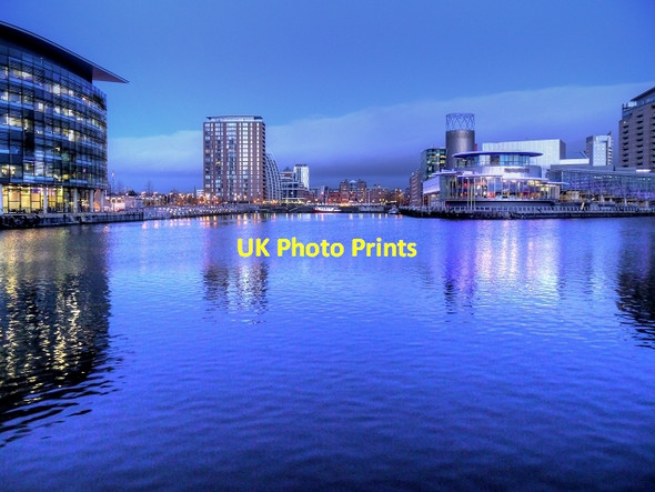 Photo 6"x4" Salford Quays, North Bay Salford\/SJ8098 c2014