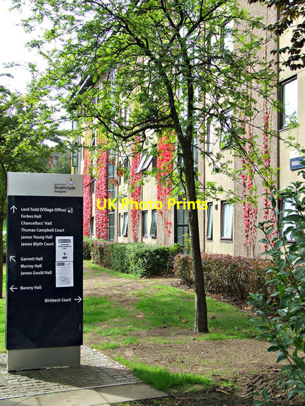 Photo 6"x4" Strathclyde University residences Glasgow c2014