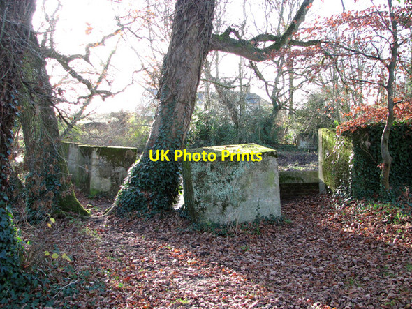 Photo 6"x4" Anti-tank cubes by Lyng Mill Easthaugh c2014