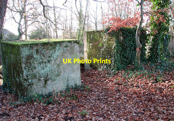 Photo 6"x4" Anti-tank cubes by Lyng Mill Easthaugh c2014