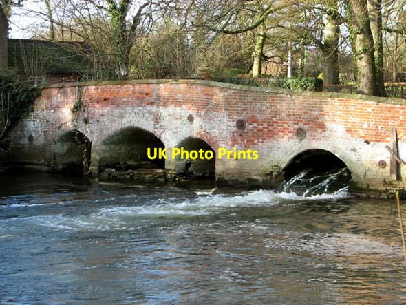 Photo 6"x4" The old mill bridge at Lyng Easthaugh c2014 P1