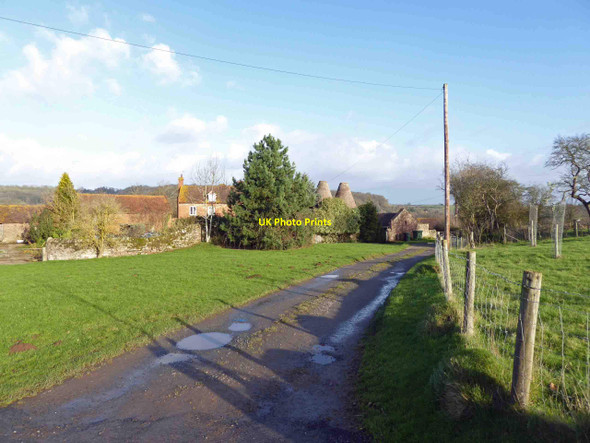 Photo 6"x4" The Oast House Brockhampton Bringsty Common c2014