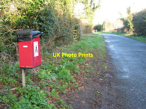 Photo 6"x4" Litter bin beside Hoe Road South Greengate\/TG0116 c2014