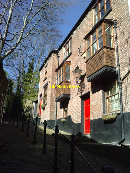 Photo 6"x4" Houses on Brunswick Hill, Macclesfield Macclesfield c2014