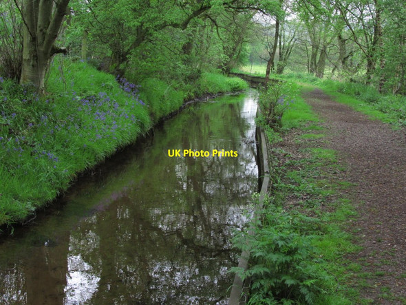 Photo 6"x4" Canal Feeder from Rudyard Reservoir, W of Leek Leek\/SJ9856 c2014