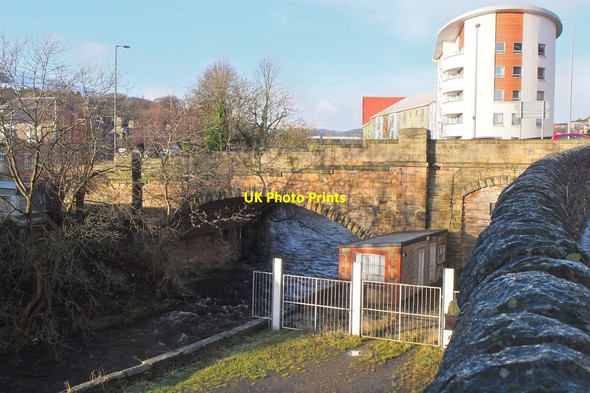 Photo 6"x4" Gala Water bridge, Galashiels Galashiels c2014