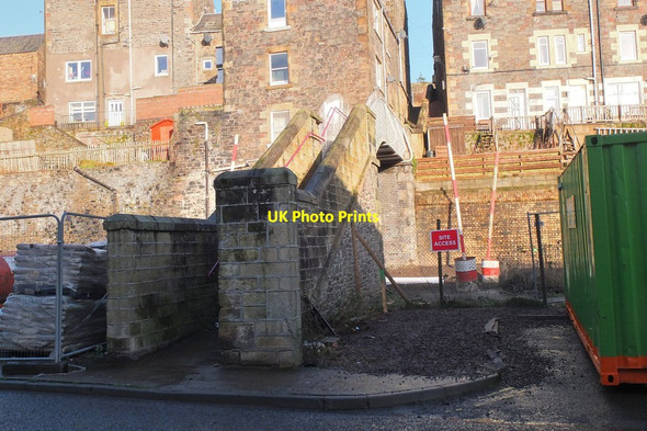 Photo 6"x4" Footbridge to High Buckholmside Galashiels c2014